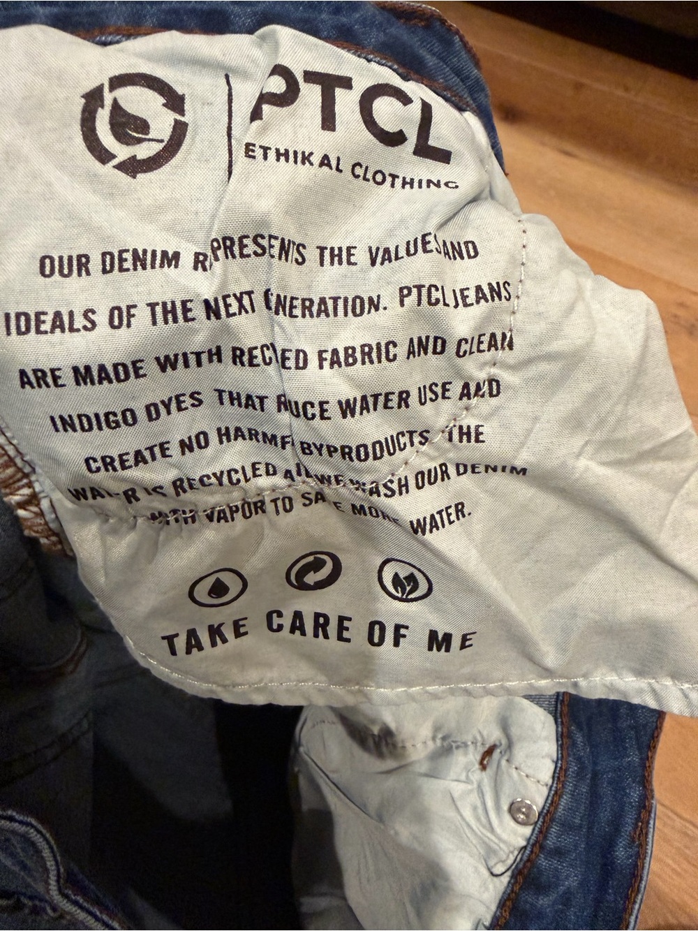 PTCL Ethical Denim Flare Seamed Women’s Jeans Size 25 unique! - Picture 14 of 14